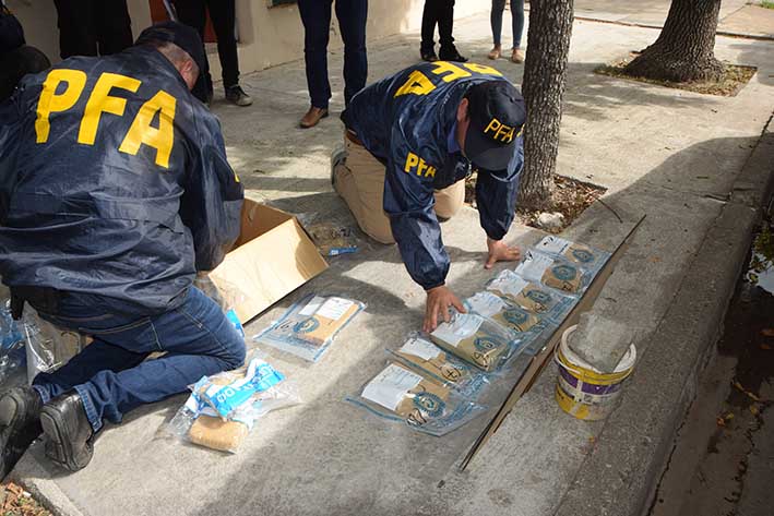 Desarticularon una banda narco e incautaron más de 30 kilos de droga