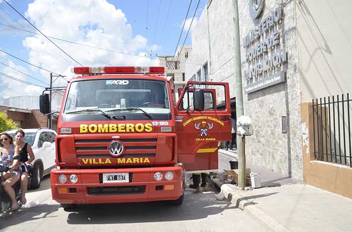 Incendio en una iglesia