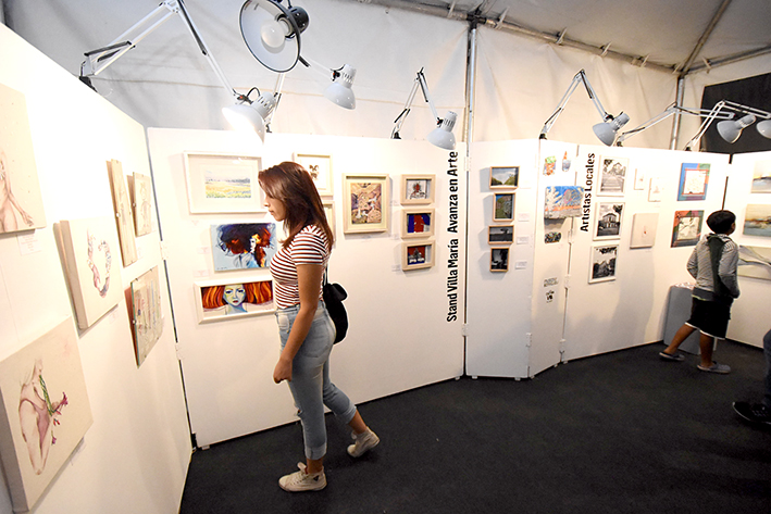 El stand del Museo Bonfiglioli vendió 32 obras, superando las ventas de 2016