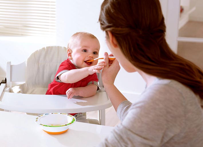 La alimentación de los lactantes y niños pequeños