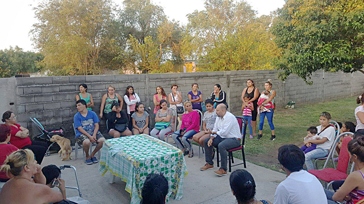 Desde el municipio se comprometieron a llevar soluciones para el barrio Desde el municipio se comprometieron a llevar soluciones para el barrio
