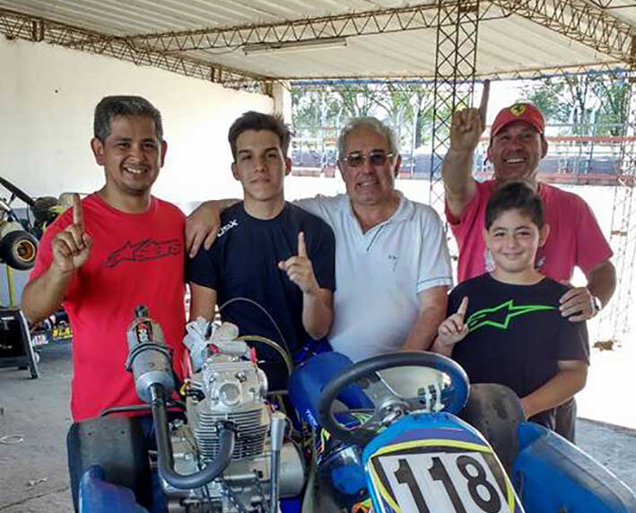 Alvaro Pedrón, campeón en el Cabalén