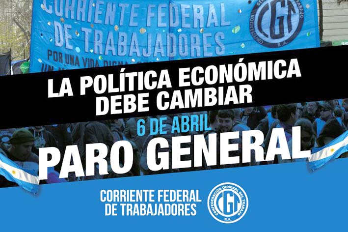 Comercio arregló en paritarias, pero llama a realizar el paro de la CGT