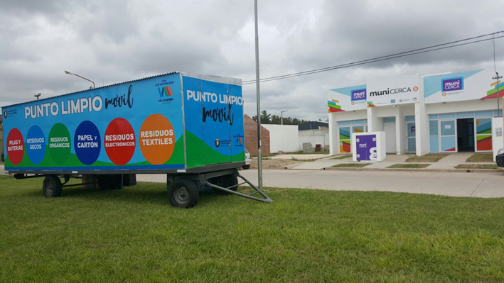 El Punto Limpio Móvil ya está instalado en el barrio Parque Norte