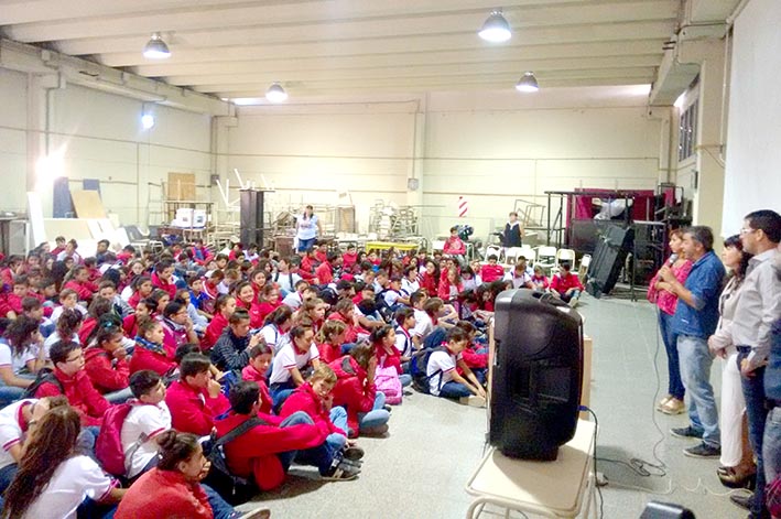 Presentaron “En la Previa” a los alumnos