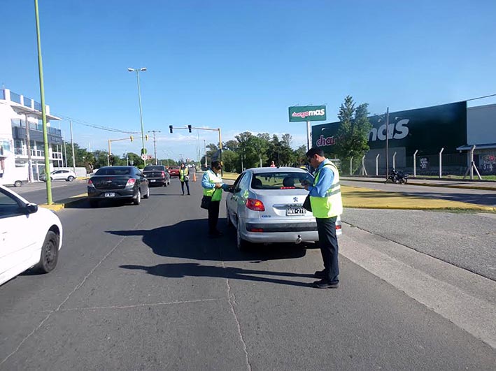 Hubo más controles durante el “finde” largo