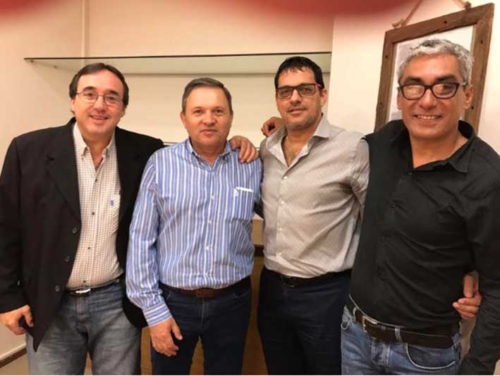 Graglia se reunió con el ministro Tocalli Graglia se reunió con el ministro Tocalli