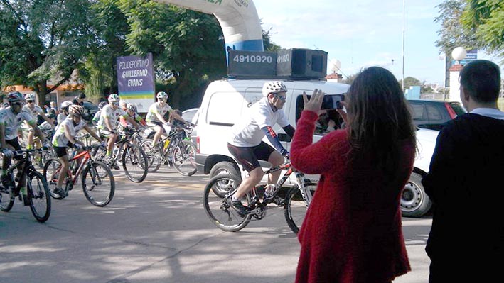 Una bicicleteada para crear conciencia sobre el Parkinson