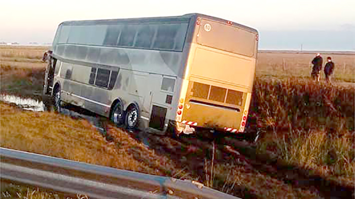 Músicos se accidentaron en la autopista Córdoba-Rosario