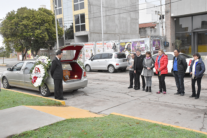 En la ciudad se despidió a un excombatiente