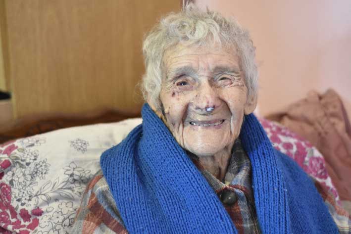 Mauricia festeja 106 años de buena vida