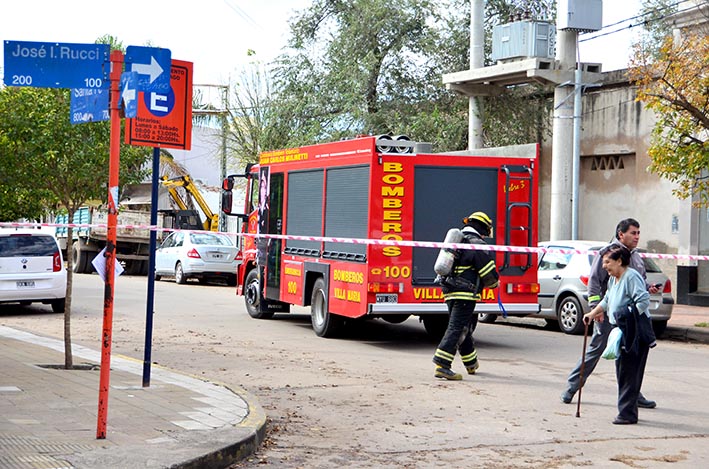 Escape de gas alertó a los frentistas