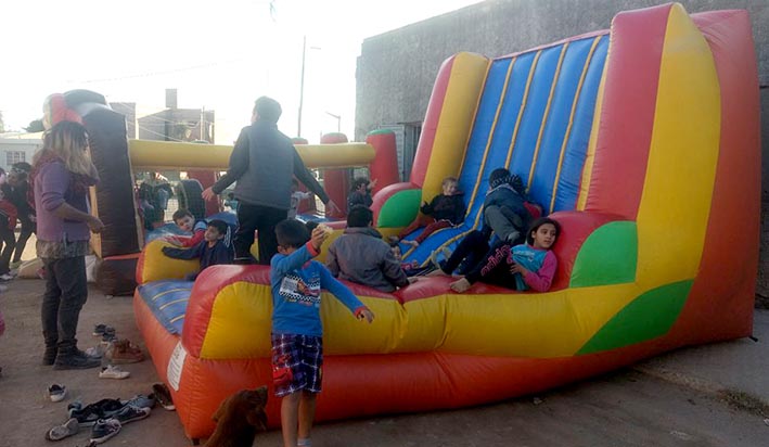 Niños disfrutaron de una bicicleteada por la paz