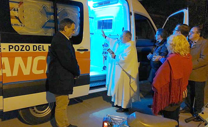 El municipio recibió una ambulancia con equipamiento de alta complejidad