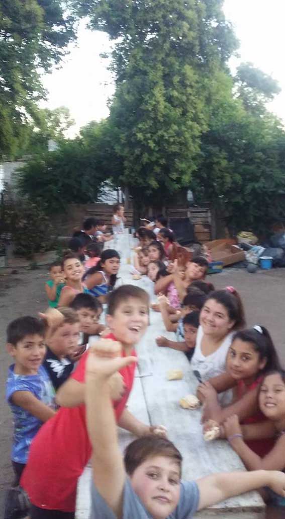 Actividades con niños en centros vecinales