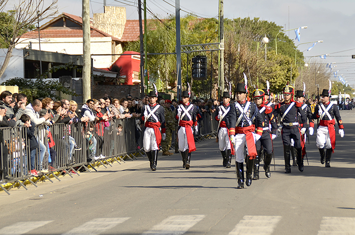 Gestionaron en Buenos Aires la presencia de formaciones del Ejército