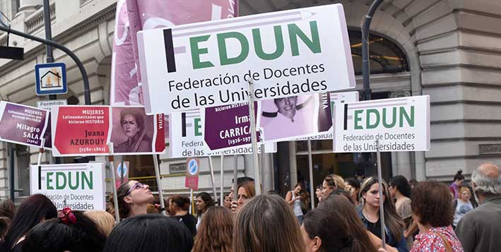 Viajan a la marcha federal que cierra la semana de protesta