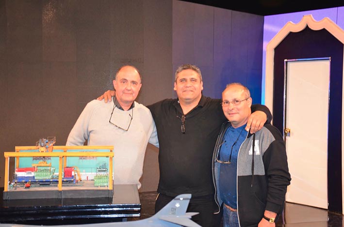 Maquetista local ganó en el programa de Kaczka