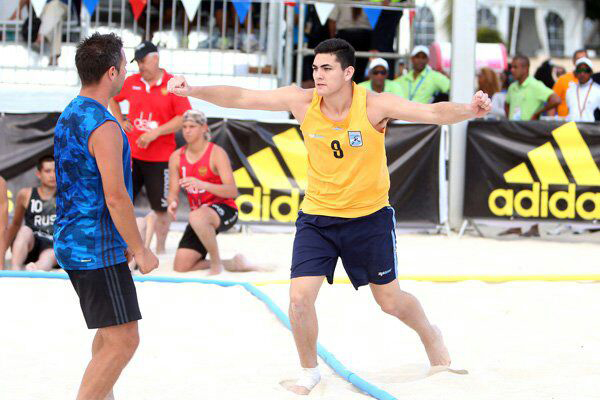 Julián Santos se destacó en el Mundial Juvenil de Playa