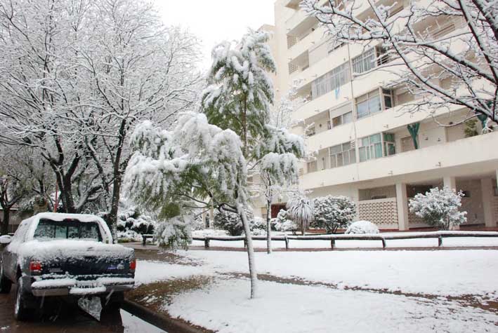 ¿Podría nevar en Villa María?