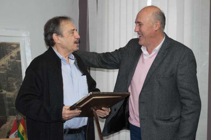 Chiocarello se reunió con Ricardo Alfonsín