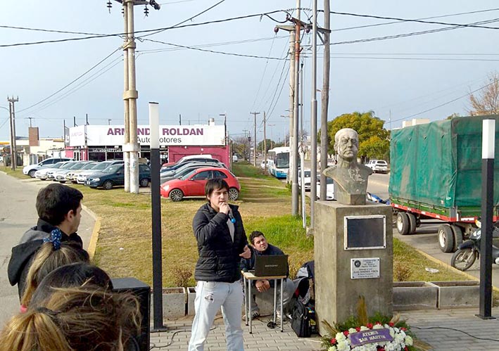 Homenajearon a Juan Domingo Perón