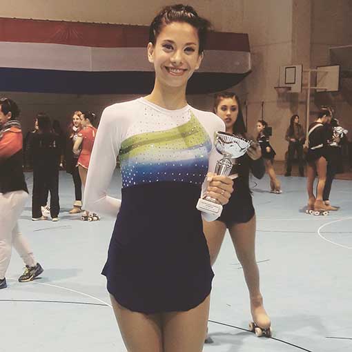 Mariana Soria Rojas fue subcampeona