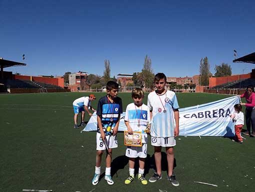 Tres pibes de Ticino brillaron en Bolivia