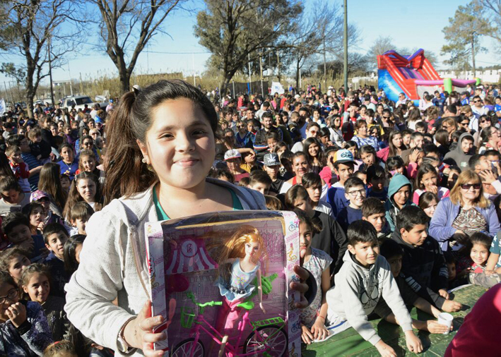 El SEP volvió a agasajar a los niños