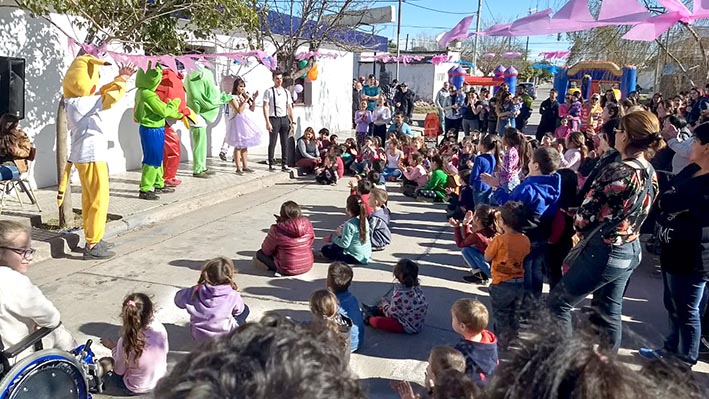 En el San Justo los chicos festejaron En el San Justo los chicos festejaron