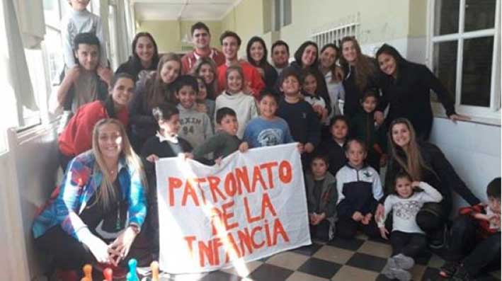 Festejaron con los niños en el Patronato