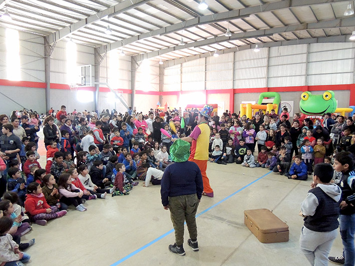 Los pequeños tuvieron su fiesta