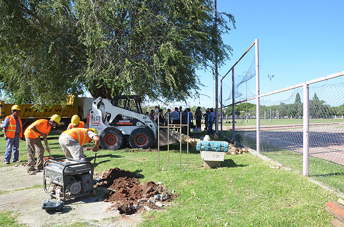 El Polideportivo estaría listo para el 9 de octubre