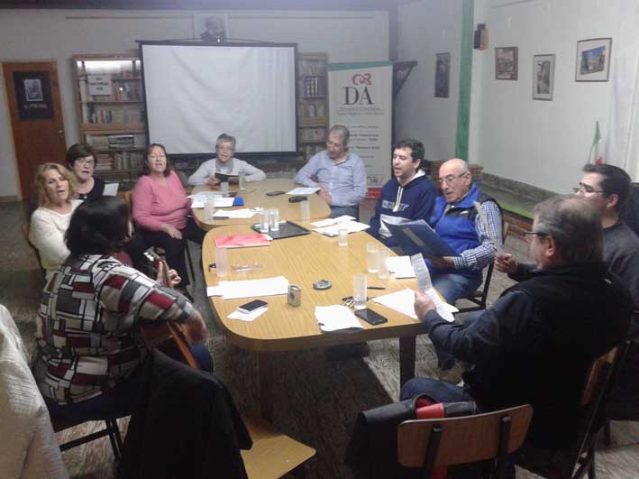 La colectividad italiana local se apresta para recibir la primavera