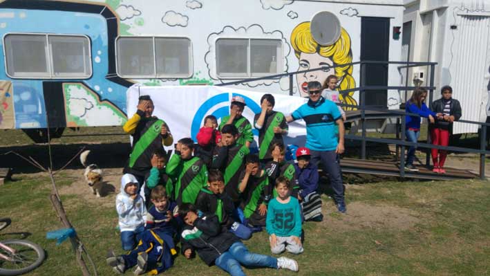 Solidaridad desde la pasión futbolera