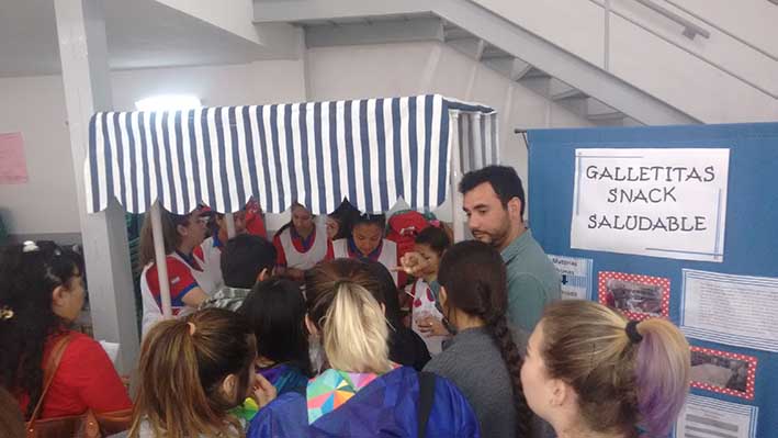 Comidas ricas y sanas hechas por alumnos