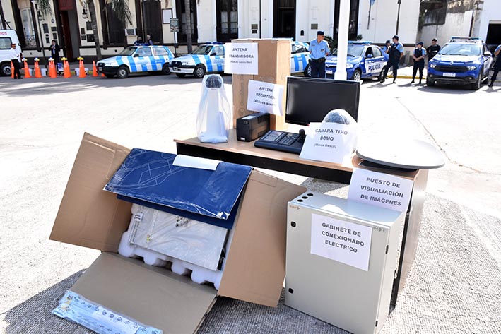 Las cámaras custodiarán Belgrano, Carranza, Marcos Juárez y Libertad