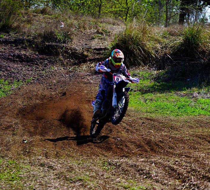 Lucas Ubino alcanzó el título en el Enduro