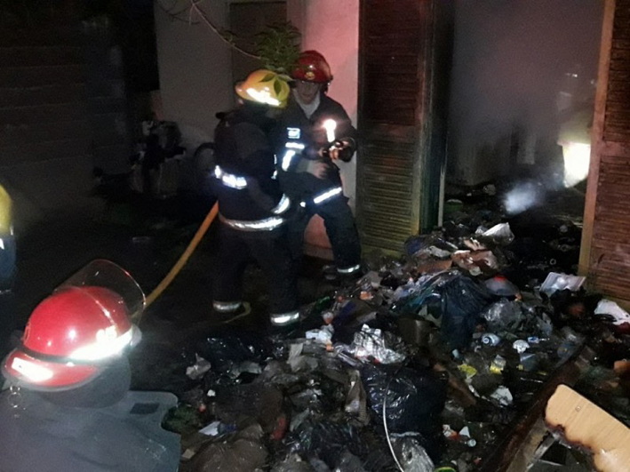 En General Cabrera: incendio en una vivienda por una vela