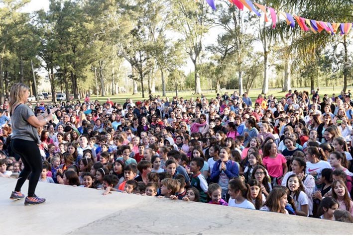 En el Trinitarios tuvieron un “Recreo” que fue multitudinario