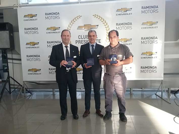 Premiaron a empleados de Ramonda Motors