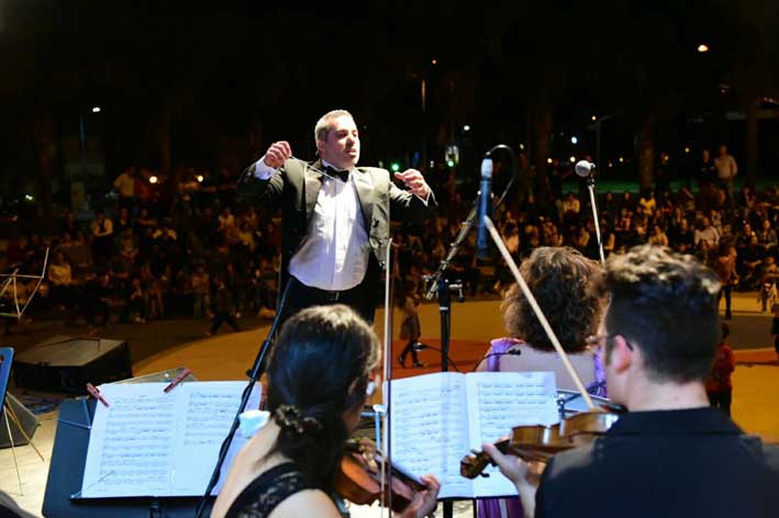 La noche se vivió y sintió a pura música