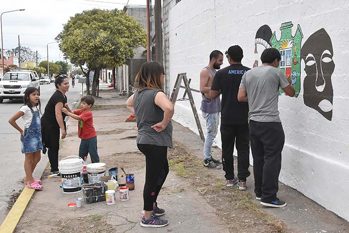 Un mural que mira hacia los 200 años