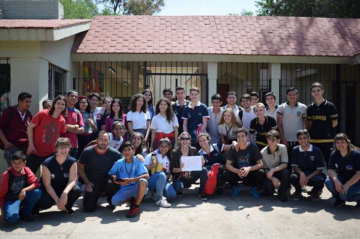 Concejales estudiantiles participaron de actividades de la Escuela Granja