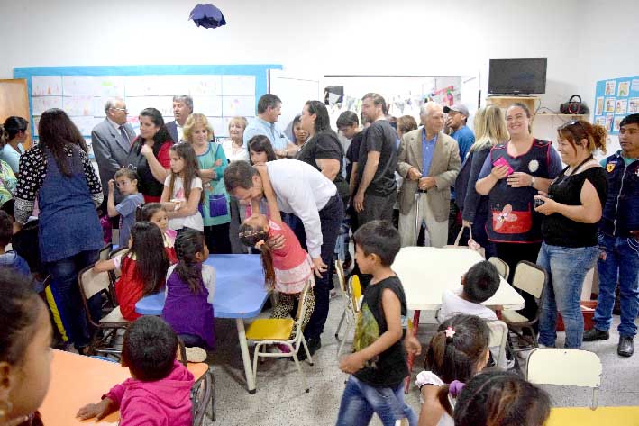 Inauguraron edificio remodelado y una sala de jardín de infantes