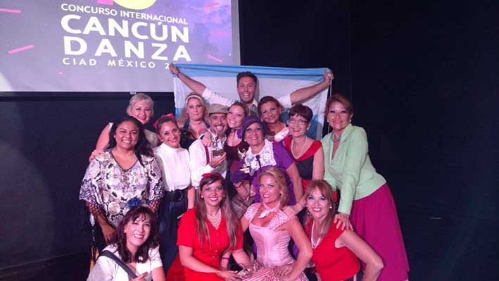 Danza Vida ganó en Cancún  y fue invitada a Sudáfrica