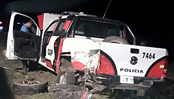 Murió un joven policía al ser embestido por una camioneta