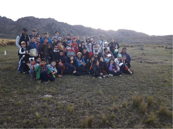Scouts locales emprendieron viaje para trabajar por un mundo mejor Scouts locales emprendieron viaje para trabajar por un mundo mejor