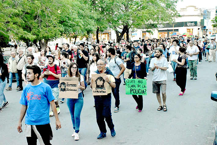 La ciudad se hizo eco del pedido  de justicia por Santiago Maldonado