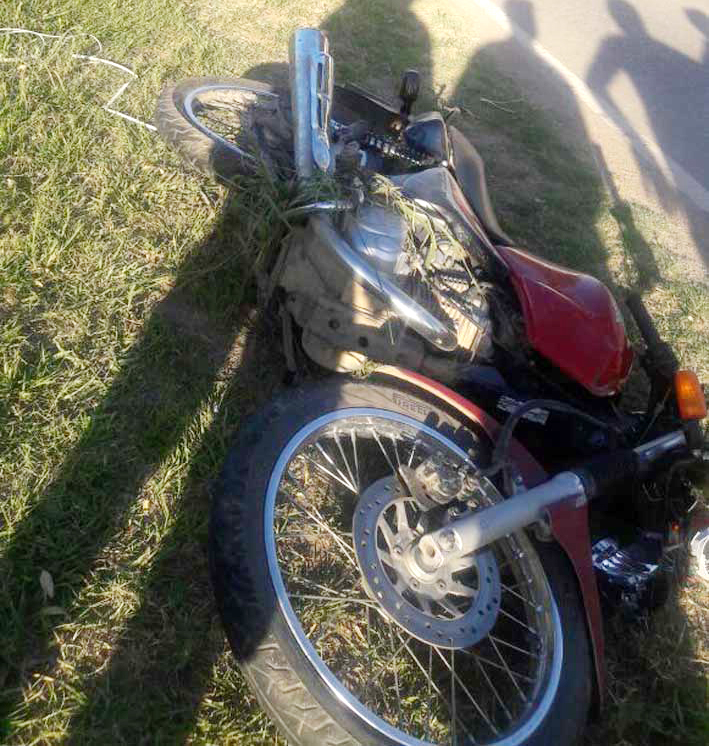 Dejó de existir el joven que el martes pasado cayó de la moto